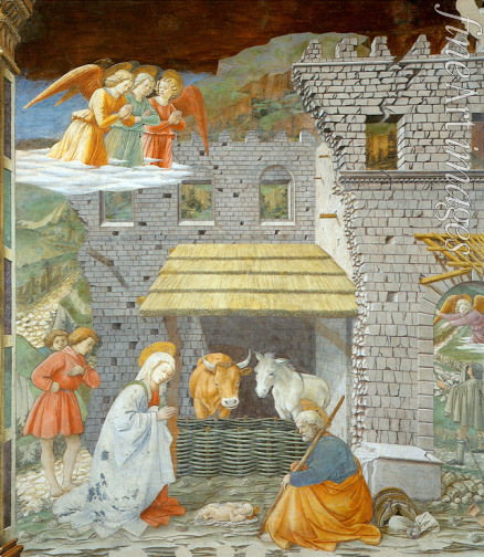 Lippi Fra Filippo - Die Anbetung des Christuskindes