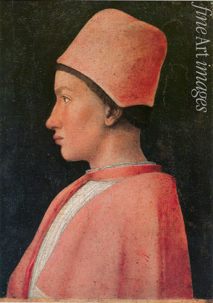 Mantegna Andrea - Porträt von Francesco Gonzaga