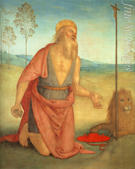 Perugino - Der heilige Hieronymus