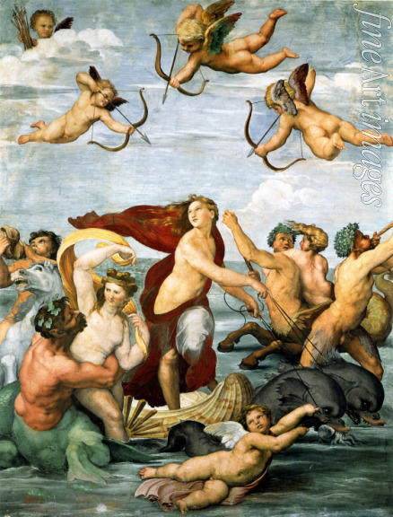 Raffael (Raffaello Sanzio da Urbino) - Triumph der Galatea