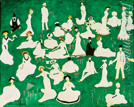 Malevich Kasimir Severinovich - Relaxing. High Society In Top Hats