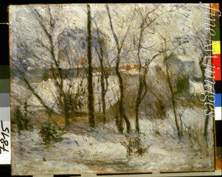 Gauguin Paul Eugéne Henri - Garten im Schnee