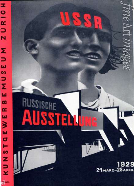 Lissitzky El - Plakat für die Russische Ausstellung in Zürich
