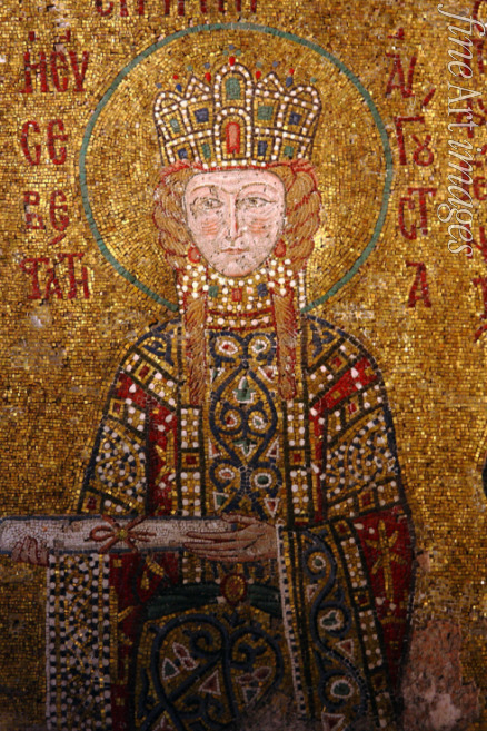 Byzantinischer Meister - Porträt der Kaiserin Irene