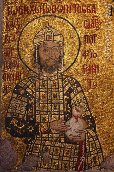 Byzantinischer Meister - Porträt des Kaisers Johannes II. Komnenos