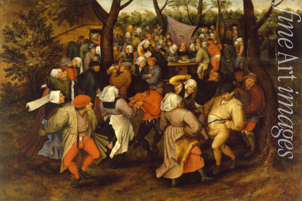 Brueghel Pieter der Jüngere - Der Hochzeitstanz im Freien
