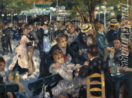 Renoir Pierre Auguste - Ball at the Moulin de la Galette