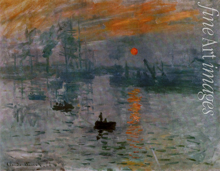 Monet Claude - Impression, Sunrise (Impression, soleil levant)