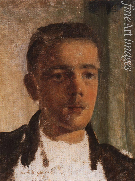 Somow Konstantin Andrejewitsch - Porträt von Sergei Djagilew (1872-1929)