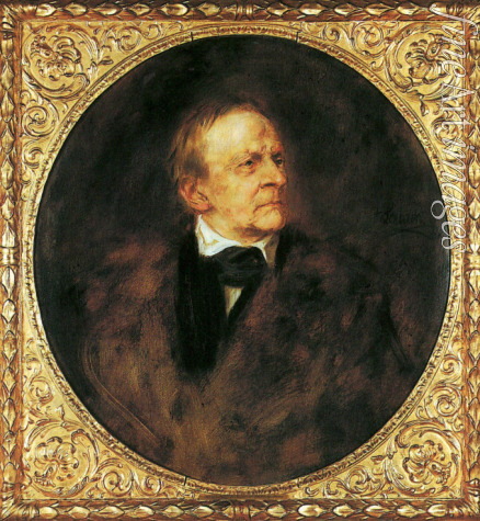 Lenbach Franz von - Portrait of Ludwig I of Bavaria (1786-1868)