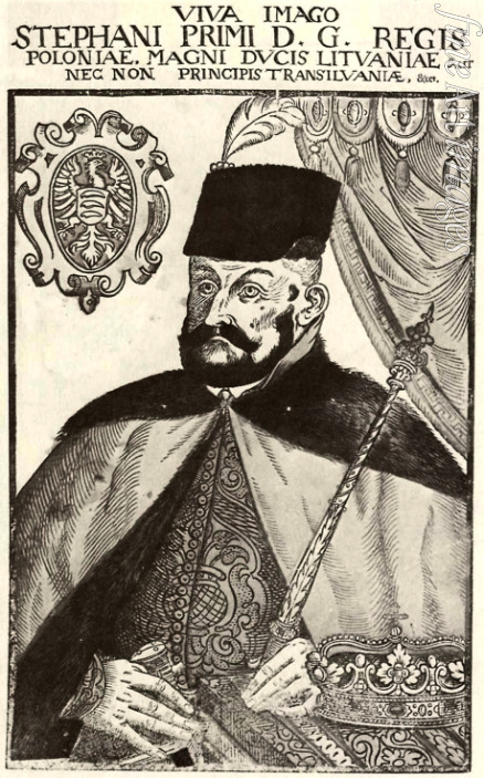Mayer Lucas - Portrait of Stephan Báthory (1533-1586), King of Poland and Grand Duke of Lithuania