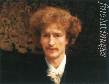 Alma-Tadema Sir Lawrence - Portrait of the pianist, composer and politician Ignacy Jan Paderewski