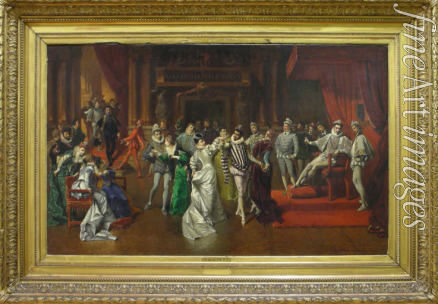 Bakalowicz Wladyslaw - Ball am Hofe des Königs Heinrich III. von Frankreich