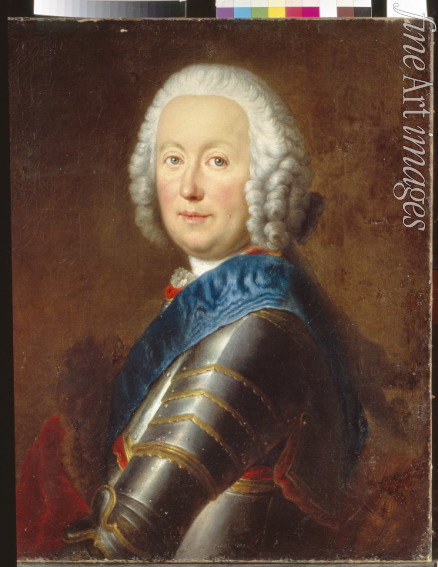 Pesne Antoine - General Georg Detlev von Flemming (1699-1771), Schatzmeister von Litauen