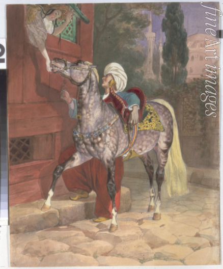 Briullov Karl Pavlovich - Rendezvous in Constantinople