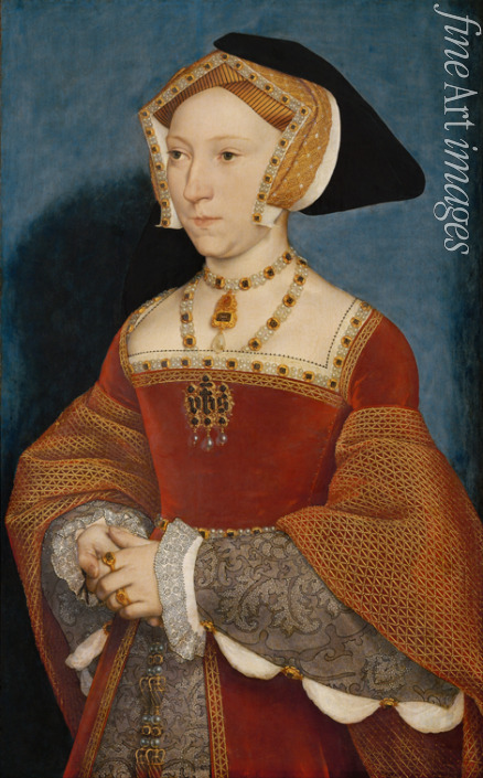 Holbein Hans der Jüngere - Porträt der Jane Seymour, Königin von England