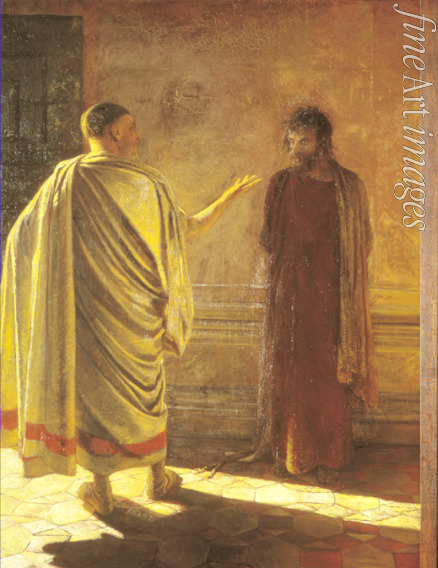 Ge Nikolai Nikolayevich - What is Truth? Christ Before Pilate