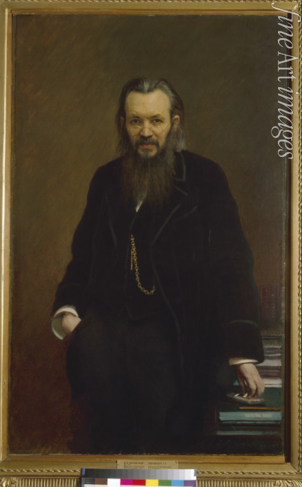 Kramskoi Ivan Nikolayevich - Portrait of the publisher and journalist Aleksey Suvorin (1834-1912)