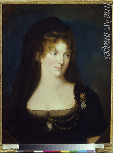 Kügelgen Gerhard von - Porträt der Zarin Maria Feodorowna von Russland (Sophia Dorothea Prinzessin von Württemberg) (1759-1828)