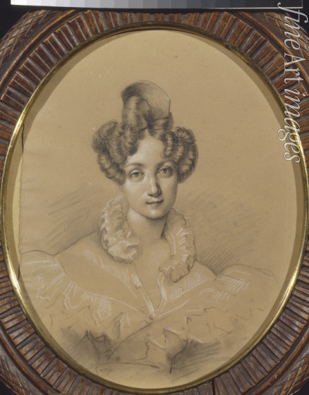 Unbekannter Künstler - Porträt von Balletttänzerin Marie Taglioni (1804-1884)