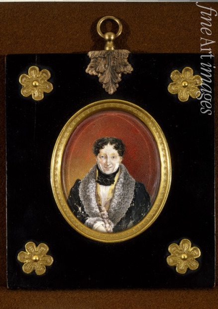 Unbekannter Künstler - Porträt des Ballettmeisters Charles Louis Didelot (1767-1837)