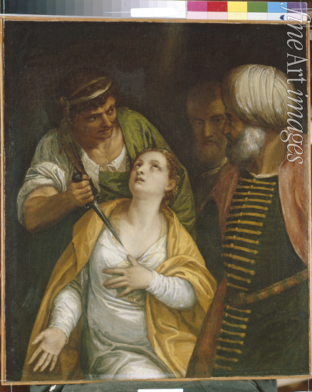 Veronese Paolo - Das Martyrium der Heiligen Justina