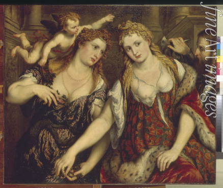 Bordone Paris - Flora, Venus, Mars und Cupid