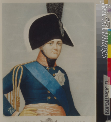 French master - Portrait of Emperor Alexander I (1777-1825)