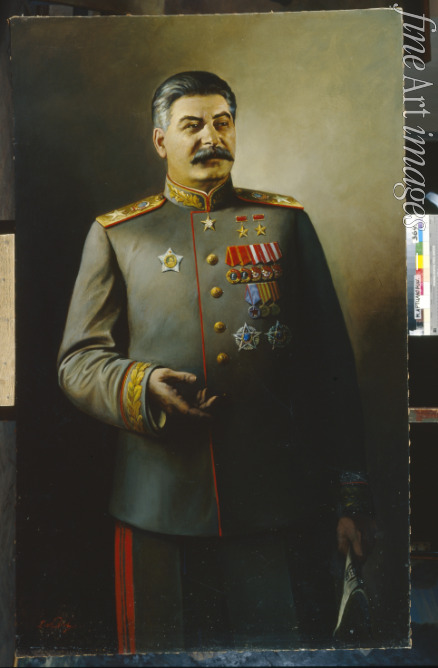 Yakovlev Vasili Nikolayevich - Joseph Stalin in the uniform of Generalissimus of the Soviet Union