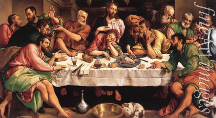 Bassano Jacopo il vecchio - Das letzte Abendmahl