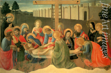 Angelico Fra Giovanni da Fiesole - Die Beweinung Christi
