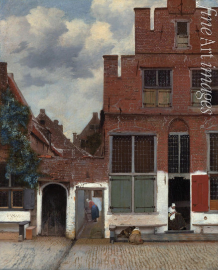 Vermeer Jan (Johannes) - Straße in Delft (Die kleine Straße)