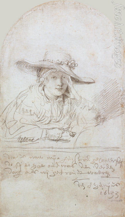 Rembrandt van Rhijn - Saskia van Uylenburch