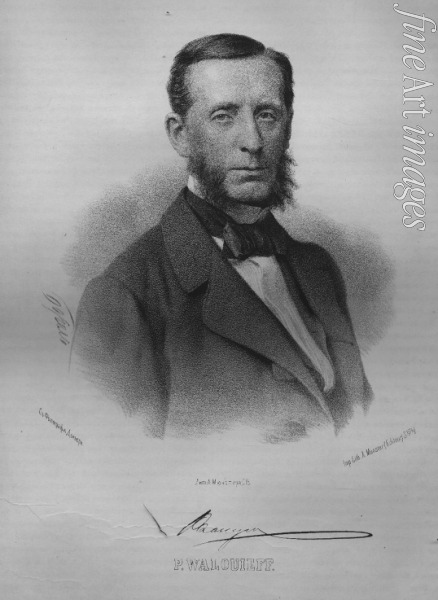 Borel Pjotr Fjodorowitsch - Porträt von Graf Pjotr Alexandrowitsch Walujew (1815-1890)