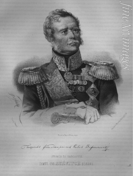 Borel Pjotr Fjodorowitsch - Porträt von Iwan Fjodorowitsch Paskewitsch-Eriwanski, Graf von Eriwan, Fürst von Warschau