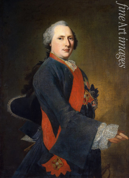 Prenner Georg Kaspar von - Portrait of Count Karl von Sievers (1710-1774)