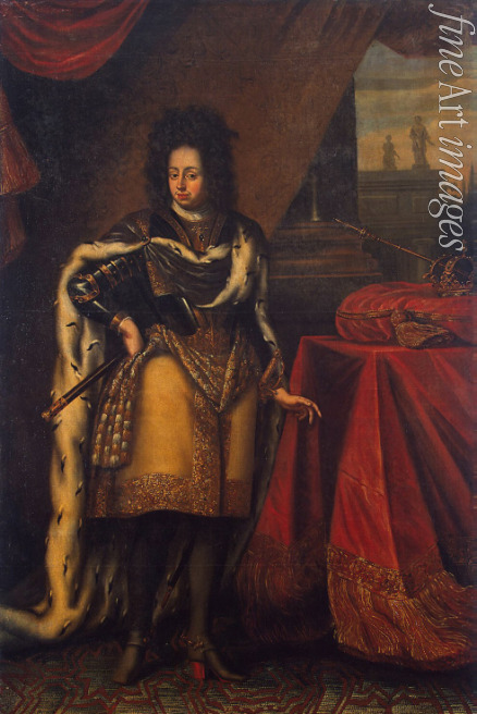 Unbekannter Künstler - Porträt von Karl XI. von Schweden (1655-1697)