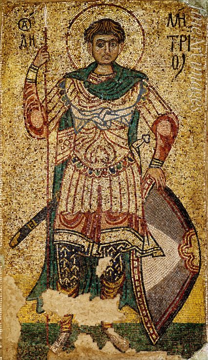 Byzantinischer Meister - Der heilige Demetrios von Saloniki