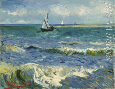 Gogh Vincent van - Seascape near of Saintes-Maries-de-la-Mer