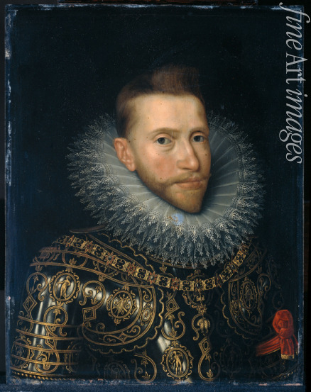 Pourbus Frans (II.) (Schule) - Porträt von Albrecht VII. von Österreich (1559-1621), Regent der Spanischen Niederlande und Erzherzog