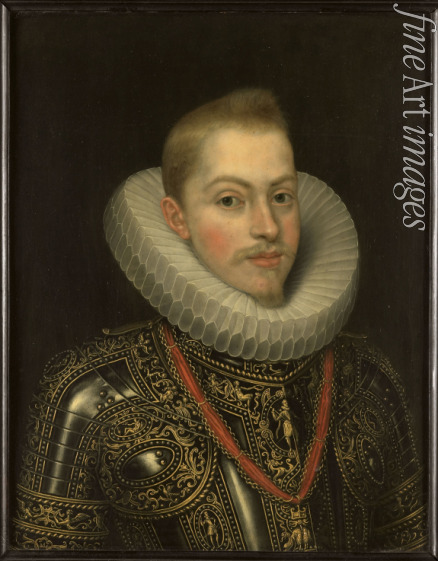 Pourbus Frans (II.) (Schule) - Porträt von König Philipp III. von Spanien und Portugal (1578-1621)