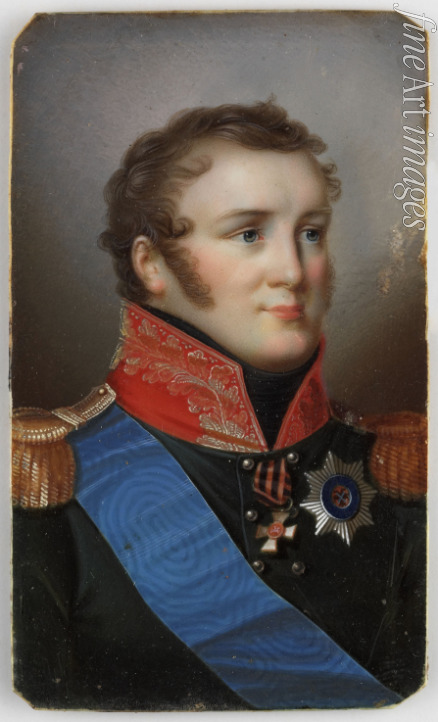 Bossi Johann Dominik (Domenico) - Portrait of Emperor Alexander I (1777-1825)