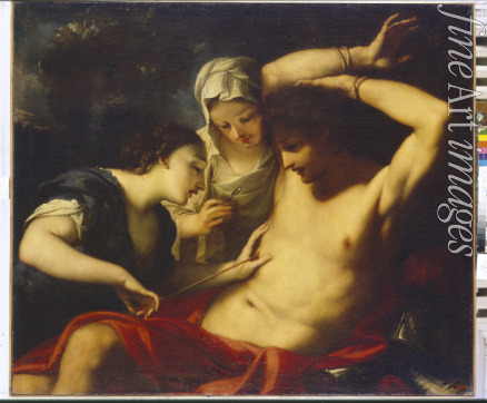 Balestra Antonio - Die Heiligen Sebastian, Irene und Luzia
