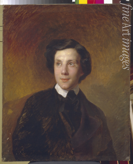Briullov Karl Pavlovich - Portrait of Alexander Ageevich Abaza (1821-1895)