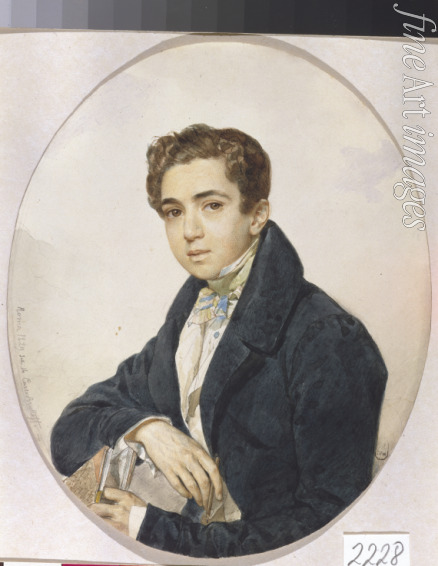 Brüllow (Briullow) Karl Pawlowitsch - Porträt von Fürst Grigori Grigorjewitsch Gagarin (1810-1893)