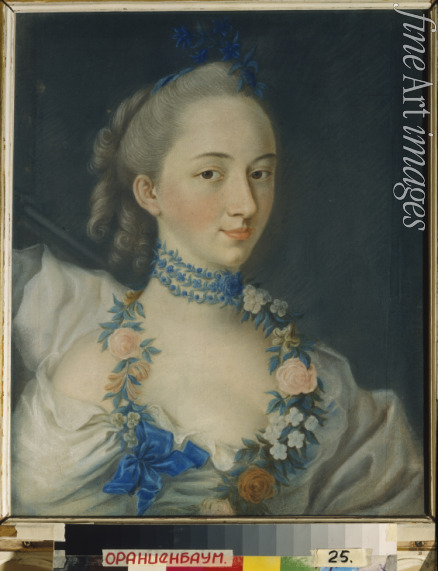 Samsois Jean-François - Frühling. Porträt von Fürstin Nathalie Pawlowna Schtscherbatowa (1726-1791)