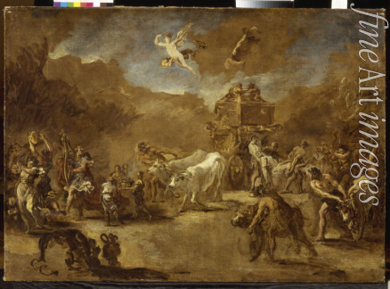 Ricci Sebastiano - King David bearing the Ark of the Covenant into Jerusalem
