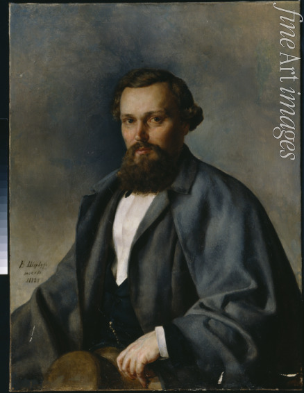 Sherwood Vladimir Osipovich - Portrait of Dmitry Ivanovich Ilovaysky (1832-1920)