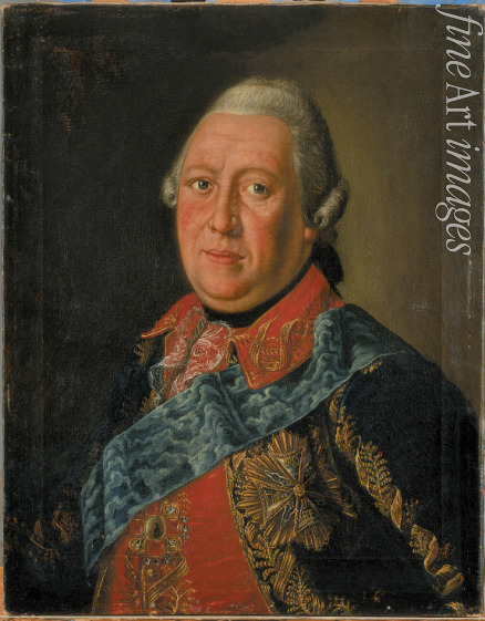 Antropow Alexei Petrowitsch - Porträt von Graf Iwan Simonowitsch Gendrikow (1719-1782)