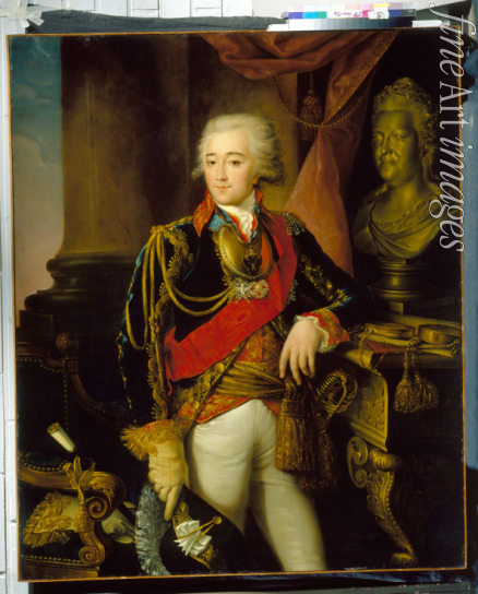 Argunow Nikolai Iwanowitsch - Porträt von Alexander Graf Dmitrijew-Mamonow (1758-1803)